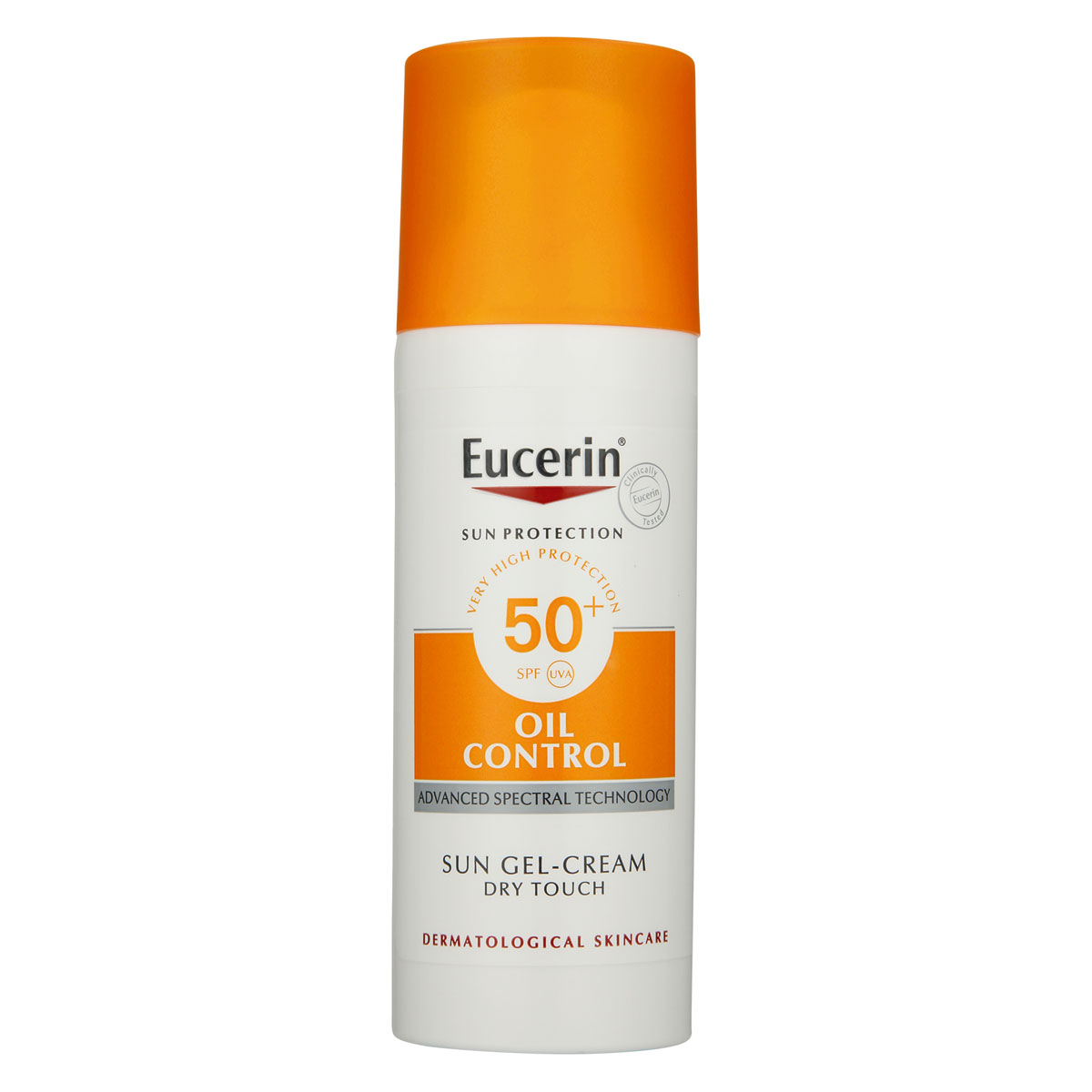Fotografía real de protector solar Eucerin Oil Control